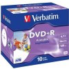 8 cm DVD médium Verbatim DVD+R 4,7GB 16x, jewel, 10ks (43508)