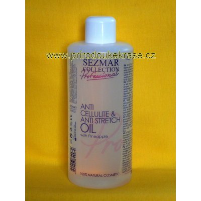 Hristina anticelulitidní olej s ananasem 500 ml – Zboží Dáma