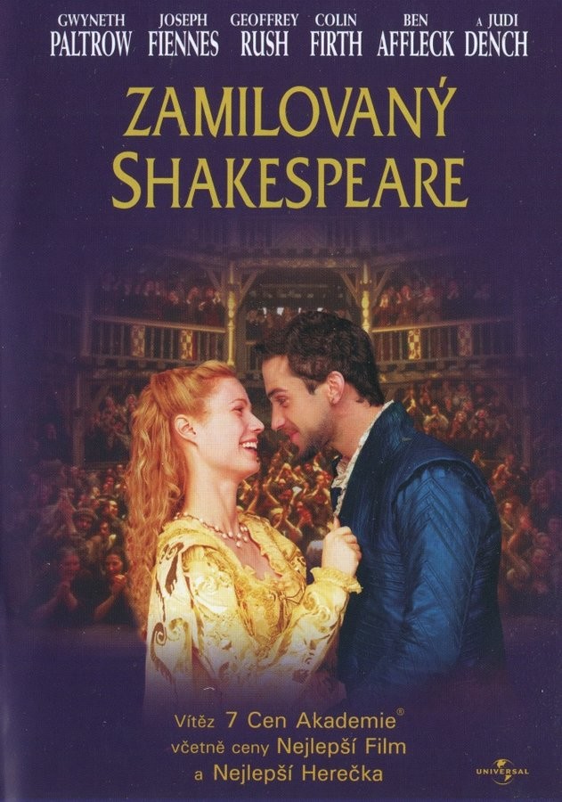 Zamilovaný Shakespeare DVD