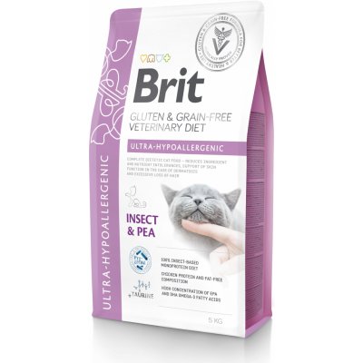 Brit Veterinary Diet Cat Grain Free Ultra hypoallergenic 5 kg – Sleviste.cz