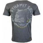 Yakuza Premium Selection tričko Yakuza Premium 3802 Born to Burn The Dynamit Society tmavě šedé – Hledejceny.cz