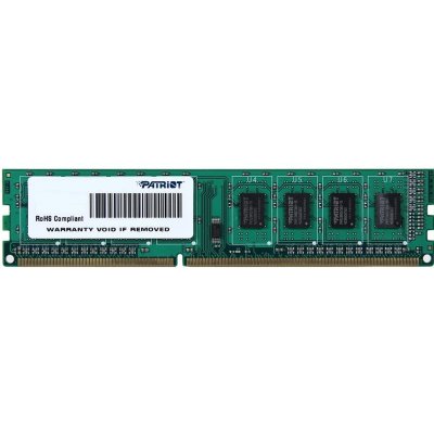 Patriot Signature Line DDR3 4GB 1333MHz CL9 PSD34G13332 – Hledejceny.cz