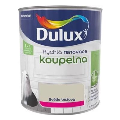 Dulux rychlá renovace Koupelna 0,75 l Béžová – Zbozi.Blesk.cz