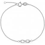 iZlato Forever náramek z bílého zlata s přívěskem Nekonečno IZ23417N – Zbozi.Blesk.cz