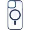 Pouzdro a kryt na mobilní telefon Apple WG Iron Eye Magnet Apple iPhone 15 modré