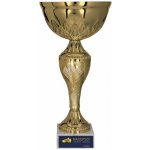 Kovový pohár Zlatý 18,5 cm 8 cm – Zboží Dáma