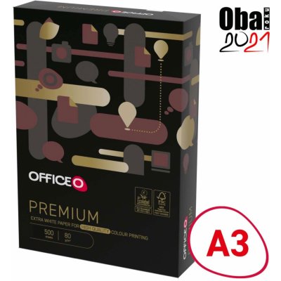 OFFICEO Premium A3 80 g/m2, 500 listů