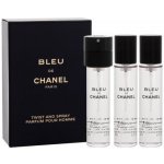 Chanel Bleu de Chanel parfémovaná voda pánská 3 x 20 ml – Zboží Mobilmania