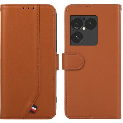 ABEEL DELICATE peněženkový obal pro Sony Xperia 1 VIII hnědý 149380 – Zboží Živě