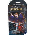 Disney Lorcana TCG Rise of the Floodborn Starter Deck Amber / Sapphire – Zboží Mobilmania