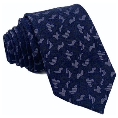 Modrá kravata Blažek Camo