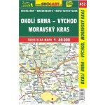 Okolí Brna východ Moravský kras mapa 1:40 000 č. 452 – Hledejceny.cz