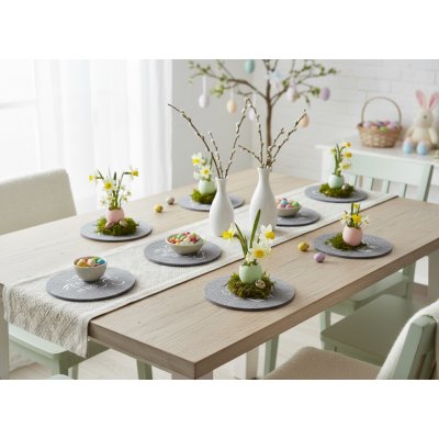 Mybesthome Prostírání Beránek šedá 38cm – Sleviste.cz