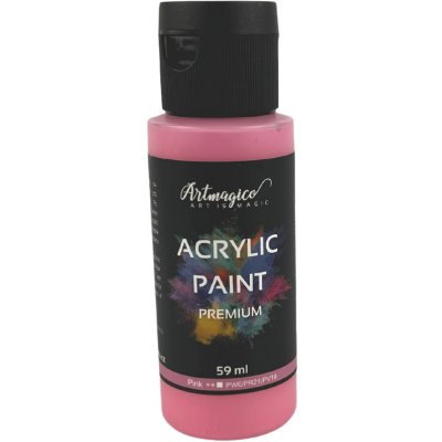 Artmagico akrylové barvy Premium 59 ml Pink – Zbozi.Blesk.cz