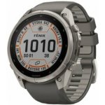 Garmin Fenix 9 Pro 51 mm Solar inReach Titanium Pebble Gray/Silver Gray 010-04339-01 – Zboží Živě