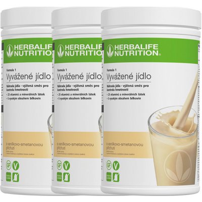 Herbalife 3x koktejl Formule 1 3 x 780 g – Zboží Mobilmania