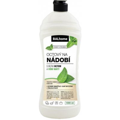 Balhome octový prostředek na mytí nádobí s vůní Máty 1 l – Zboží Dáma