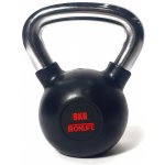 IRONLIFE pogumovaný Kettlebell 8 kg – Zboží Dáma