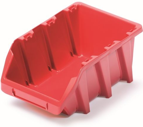 Prosperplast Plastový úložný box BINEER LONG 198x118x84 červený