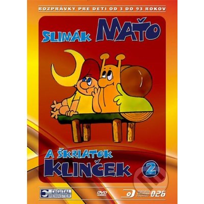 Slimák Maťo a škriatok Klinček 2 DVD – Zbozi.Blesk.cz