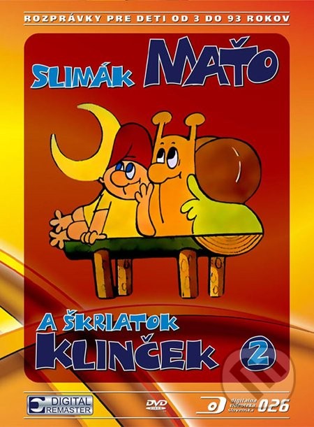 Slimák Maťo a škriatok Klinček 2 DVD