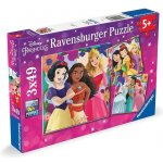 RAVENSBURGER Disney Princezny z pohádek 3x49 dílků – Hledejceny.cz