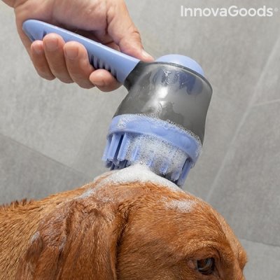 PEPU Kartáč do vany pro domácí zvířata se zásobníkem Bubblet InnovaGoods Home Pet