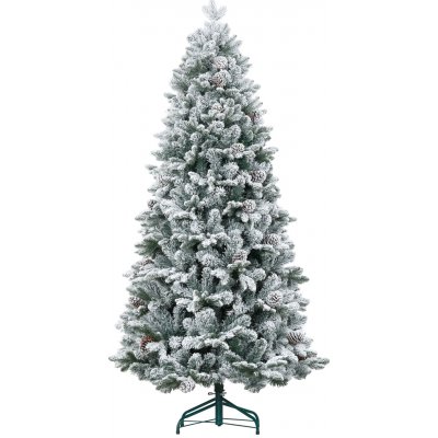 HOMCOM Umělý vánoční stromek 180 cm, zasněžený – Hledejceny.cz