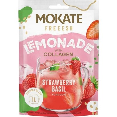Mokate Lemonade Jahoda bazalka a kolagen 40 g – Sleviste.cz