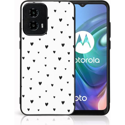 Vsechnonamobil 79494 MY ART Ochranný kryt pro Motorola Moto G34 5G BLACK HEARTS 167 – Zboží Živě