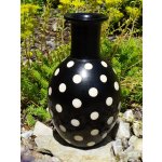 Dekorativní váza velká (puntíky, 25 cm) – Hledejceny.cz