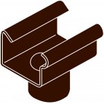 Lanit Plast kotlík DN 70/53 hranatý hnědý – Sleviste.cz