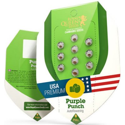 Royal Queen seeds Purple Punch Automatic semena neobsahují THC 5 ks – Zbozi.Blesk.cz