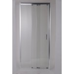OLSEN SPA 3-dílné sprchové dveře do niky CUNTIS, BARVA rámu - Chrom/Leštěný hliník (ALU), šířka 80 cm, Univerzální Levé / Pravé, Výplň - Čiré bezpečnostní sklo - 5 mm (OLBMELID80CC) – Zbozi.Blesk.cz