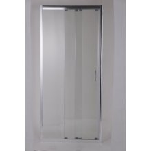 OLSEN SPA 3-dílné sprchové dveře do niky CUNTIS, BARVA rámu - Chrom/Leštěný hliník (ALU), šířka 80 cm, Univerzální Levé / Pravé, Výplň - Čiré bezpečnostní sklo - 5 mm (OLBMELID80CC)