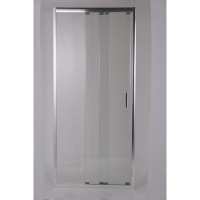 OLSEN SPA 3-dílné sprchové dveře do niky CUNTIS, BARVA rámu - Chrom/Leštěný hliník (ALU), šířka 80 cm, Univerzální Levé / Pravé, Výplň - Čiré bezpečnostní sklo - 5 mm (OLBMELID80CC)