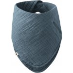 Bibs Bandana mušelínový slintáčik z BIO bavlny Petrol – Zboží Dáma