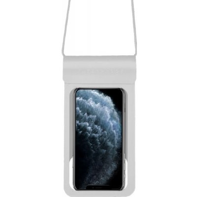Pouzdro Techsuit Vodotěsné TWC1 - pro telefony s Max. 6.8", IPX8, 30 m - stříbrná – Sleviste.cz