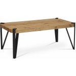 Autronic 110x60x42 cm, deska MDF, dekor divoký dub, kov černý mat AHG-260 OAK