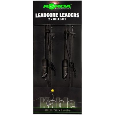 KORDA Leadcore leader Heli Safe Weed 1m 2ks – Zboží Dáma
