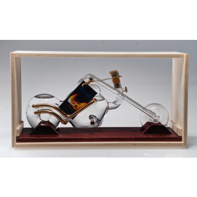 Detesk Švestka 40% 0,35 l (dárkové balení skleněný Harley Davidson) – Zboží Dáma