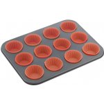 MagicHome forma na 12 muffinov plech so silikónovými formami 35x26,5x3 cm – Sleviste.cz