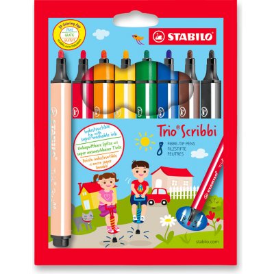 Stabilo Trio Scribbi 368 8ks – Zboží Živě