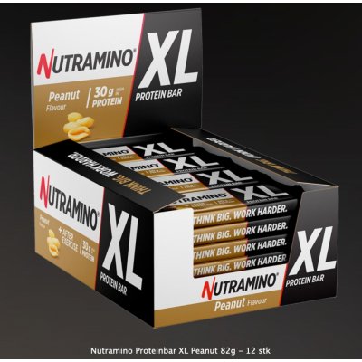 NUTRAMINO XL PROTEINOVÁ TYČINKA 16 x 82g – Hledejceny.cz