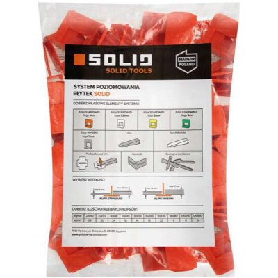 Solid 101001 Spony SOLID leveling 1mm-100ks – Sleviste.cz