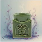 AWM Čtvercová Budha Aroma Lampa Tmavý nefrit 1 – Sleviste.cz