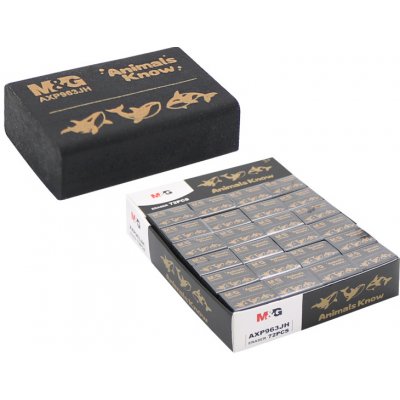 M&G GumaAnimals Know měkká černá 455976 – Zbozi.Blesk.cz