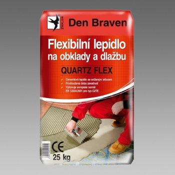 Den Braven Quartz FX C2TE flexibilní lepidlo na obklady a dlažbu 25 kg od  209 Kč - Heureka.cz