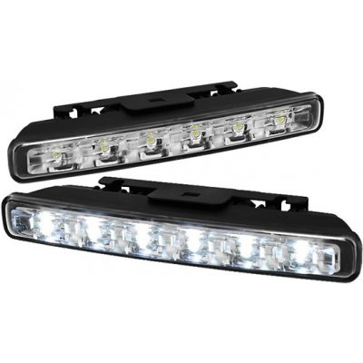 CAR.COOL 5263 LED světla pro denní svícení pro auta, 6000K, 6 LED, bílé