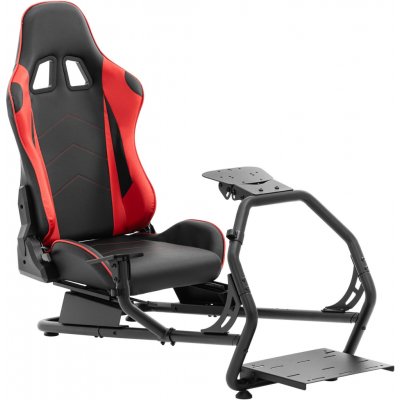 MSW Závodní herní židle - ocelový rám - nastavitelná MSW-SIM-01 – Zboží Mobilmania